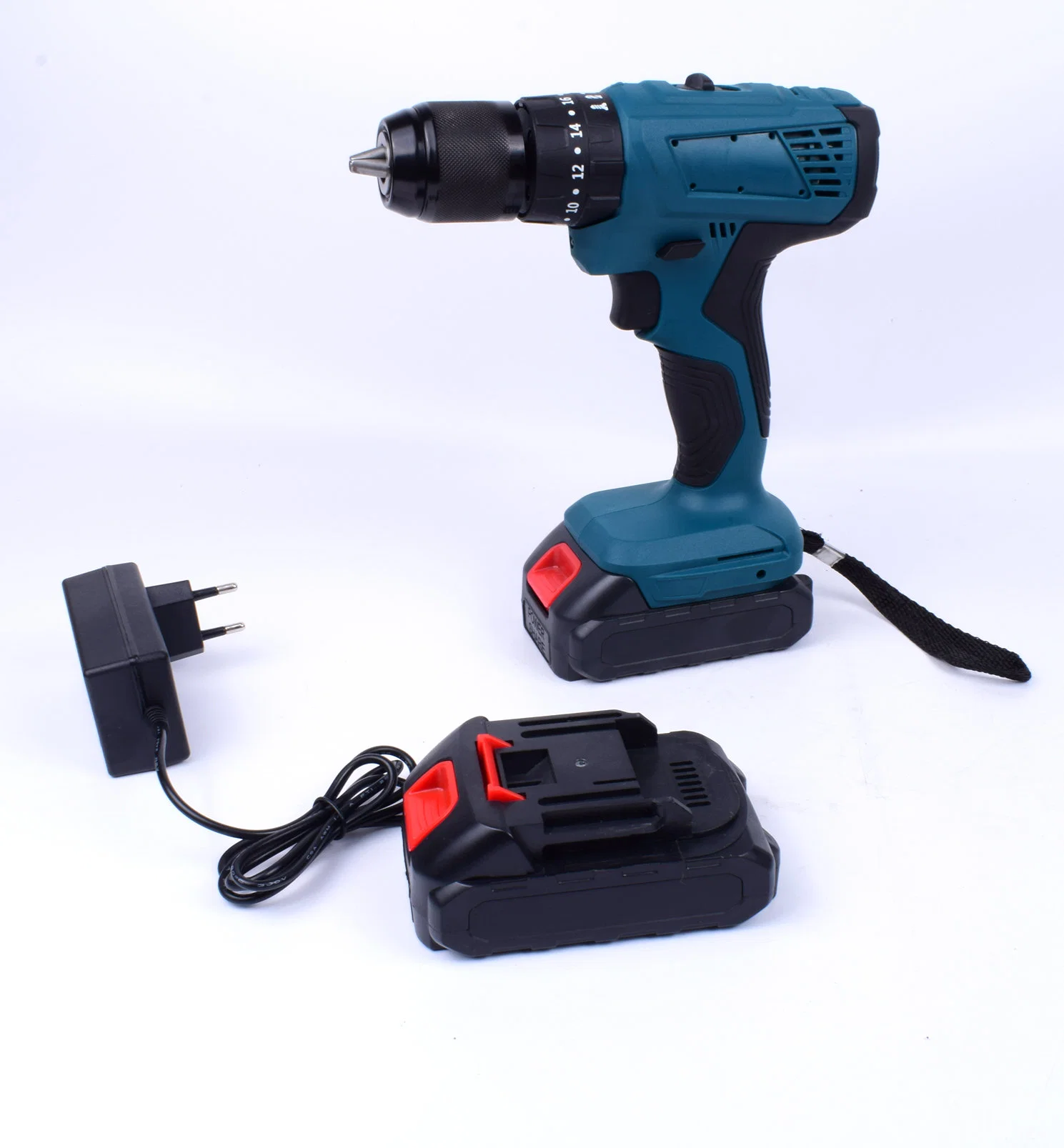 13mm 36V 50/60 Hz Battery Electric Impact Ensembles d'outils de forage avec moteur brushless