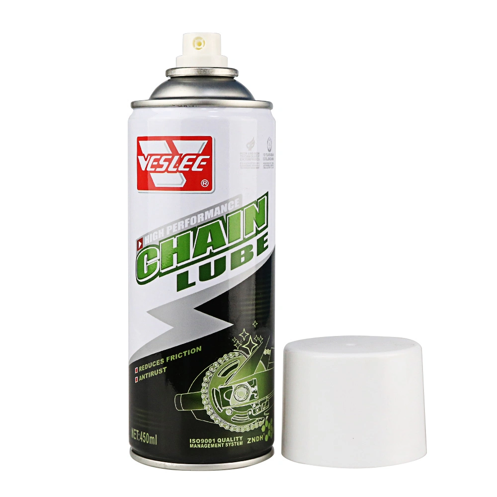 Car Care muestra disponible Aerosol Lubricante para cadenas