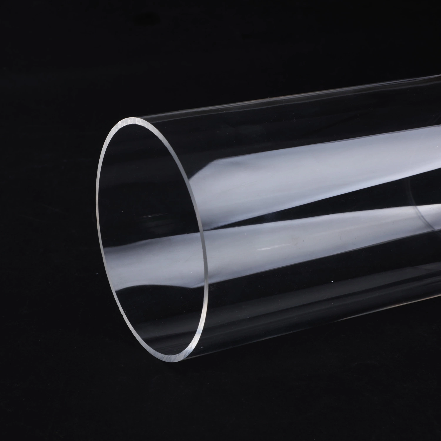 1 M Diameter Flexible Plastic Clear Acrylic Round Rigid Reinforced PVC Transparent Pipe