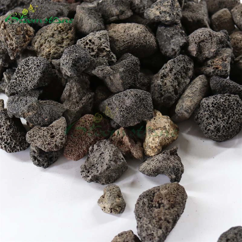 Good Quality Red Lava Stone Volcanic Rock for Pot Topper