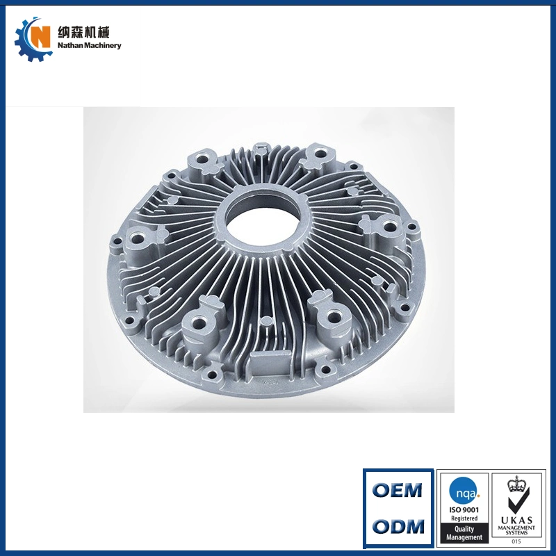 LED Lighting Industry Aluminum Light Holder Aluminum Alloy Die Casting Part with Sand Blasting