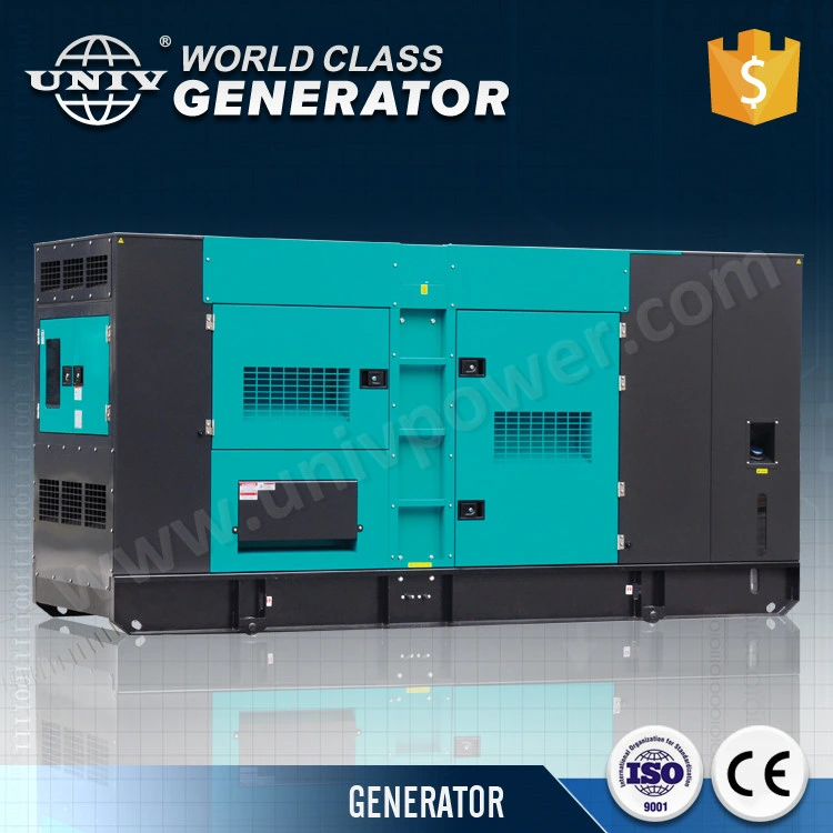 Diseño Denyo Perkins con Stamford silencioso generador diésel de 250 kVA.