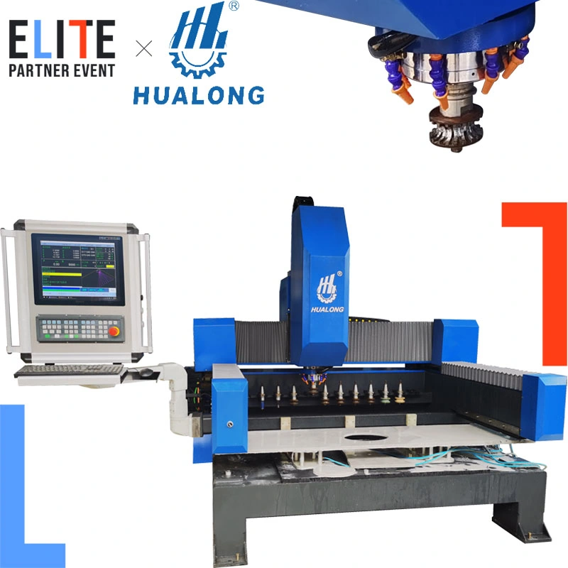 Auto Künstlicher Quarz Stein Slab Arbeitsplatte macht Maschine CNC-Router Edge Profiling Produktionslinie für Küche Venity Top Fliesen Schneiden Poliermaschine