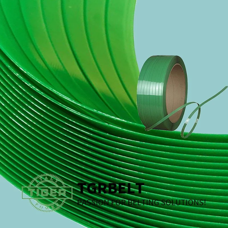 Hot Sale High Strength Plastic Packing Green Pet Strapping Tape