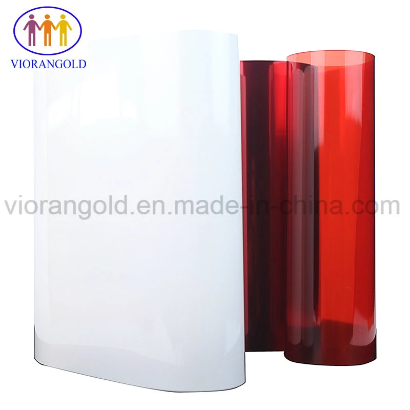 25um/36um/50um/75um/100um/125um Red Pet Release Liner with Silicon Oil for Foam Backing