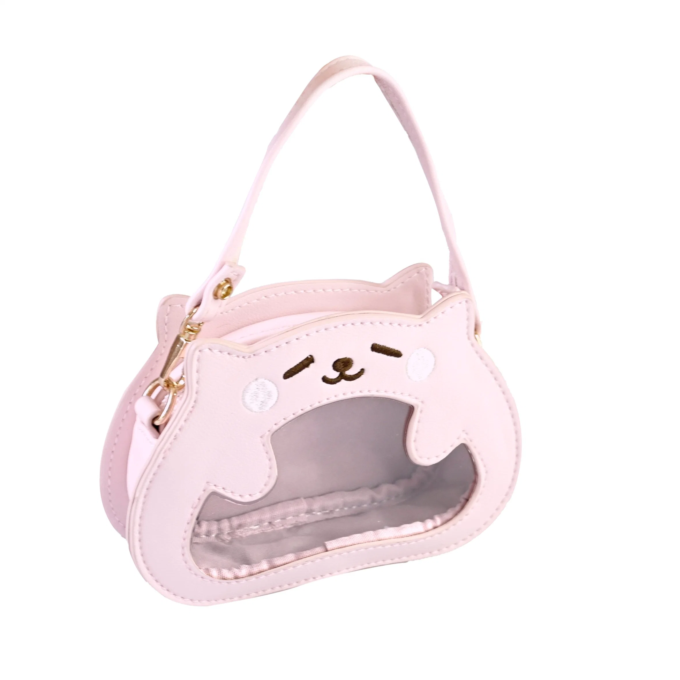 Moda Flip Cover Bolsa de hombro para mujer Diseño de gatos pequeños ITA Bolsa