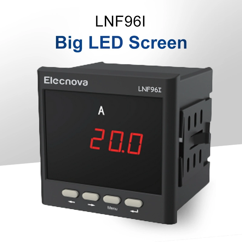 The Newest Lnf96I Intelligent Electrical Measuring Instrument Single-Phase Digital Display Current and Voltage Ampere Meter