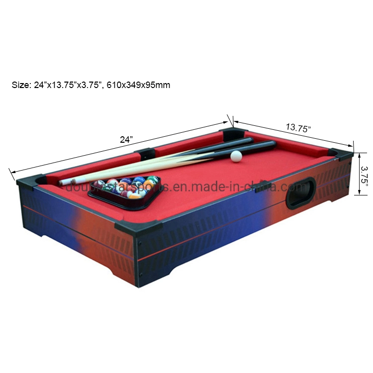 Table de billard pas cher Mini Toy Pool Table de jeu pour les enfants