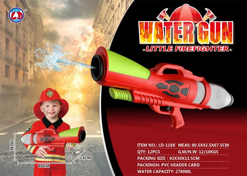 Summer Water Gun Toys Plastic Pressure Water Gun Outdoor Toy Water Guns for Kids