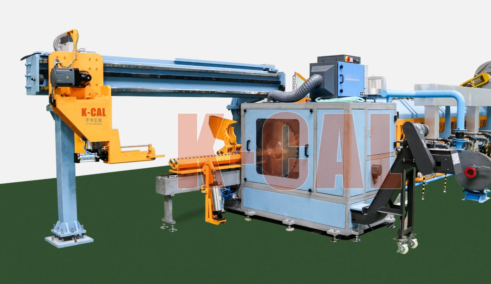 Single Billet Heating Tunnel Furnace in Aluminum Extrusion Production Line