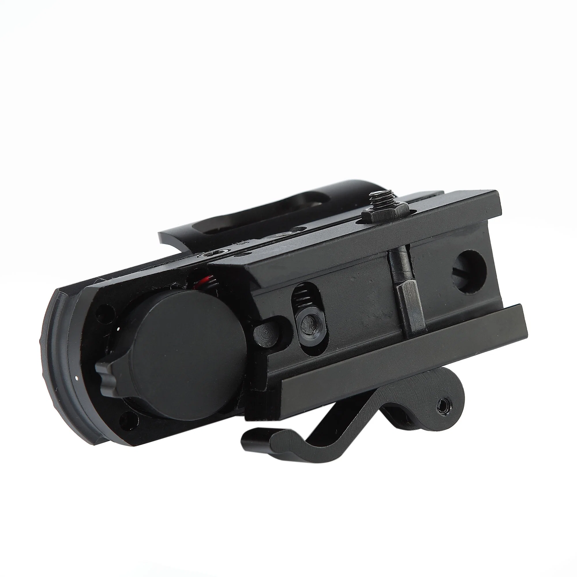 Tactical Hunting Compact Weapon Scope New 4moa with 2 Buttons Switch and Side Inserted Battery Compartment Design Holographic Red & Green DOT Reflex Sight