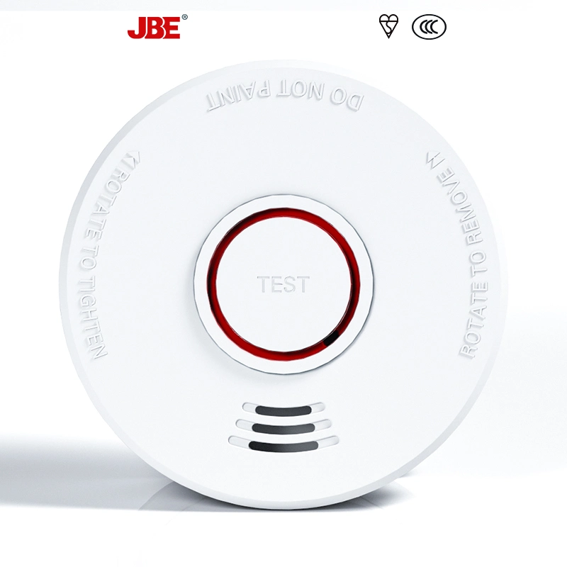 Great Smoke Detector with DC 9V Replaceable Battery