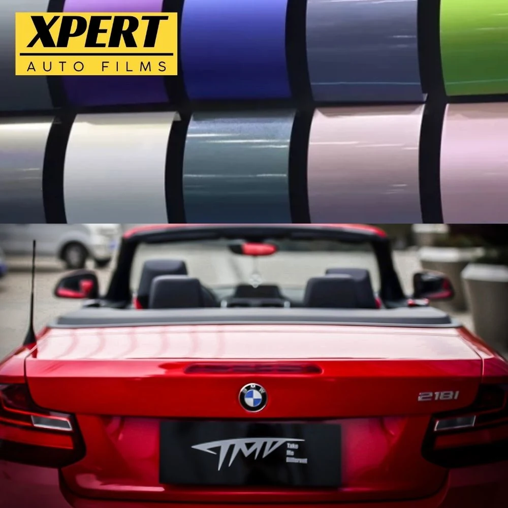 Xpert Hydrophobic Abrasion and Scratch Resistance Vinyl Car Wrap TPU Color Changing Ppf UV Resistance