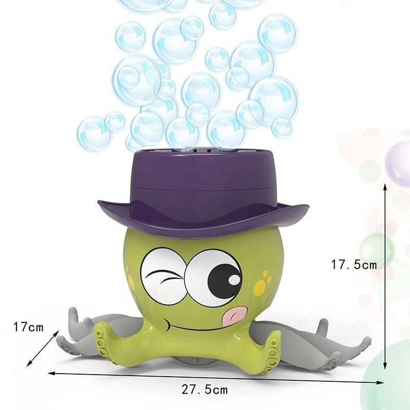 Funny Walking Octopus Bubble Maker Electric Octopus Soap Bubble Machine