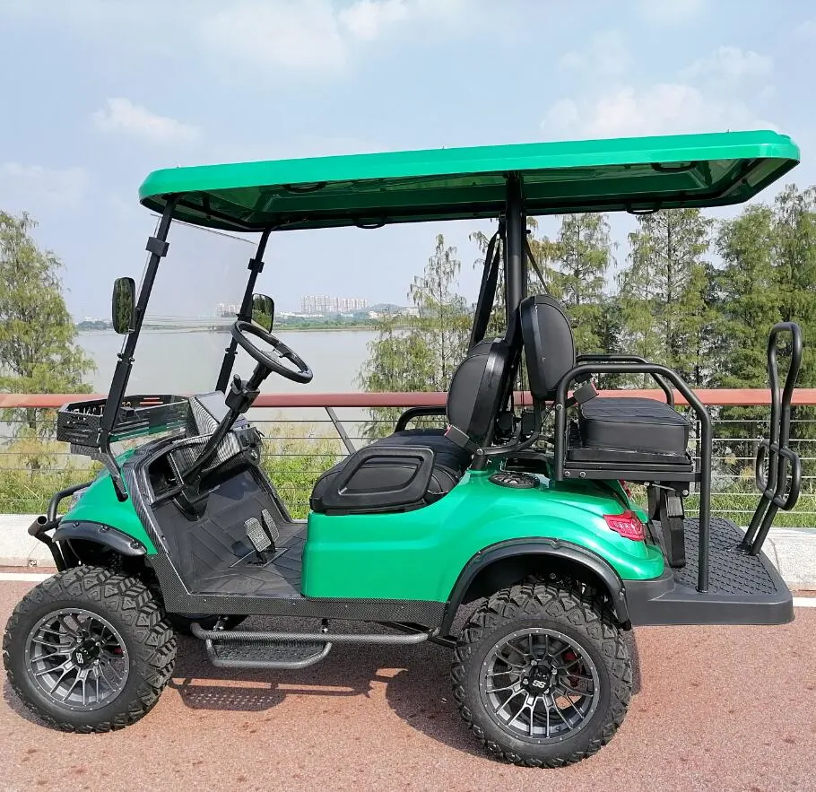 Carro de Golf barato Carro de Golf eléctrico Carros de Club de coche 4 asientos Carrito de Golf