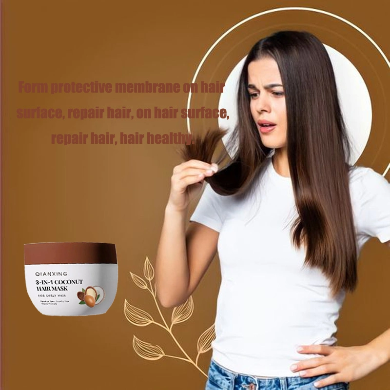 Hot Sale Coconut Argan Oil Hair Care Hair Treatment Mask