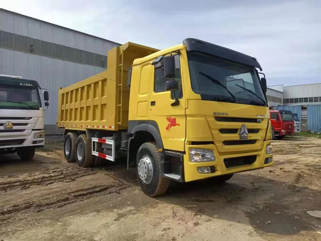 HOWO Tipper Trucks Lorry Dumper 6X4 8X4 Heavy barato Chino Marca Sinotruck 40 tonelada camión volquete usado para la venta
