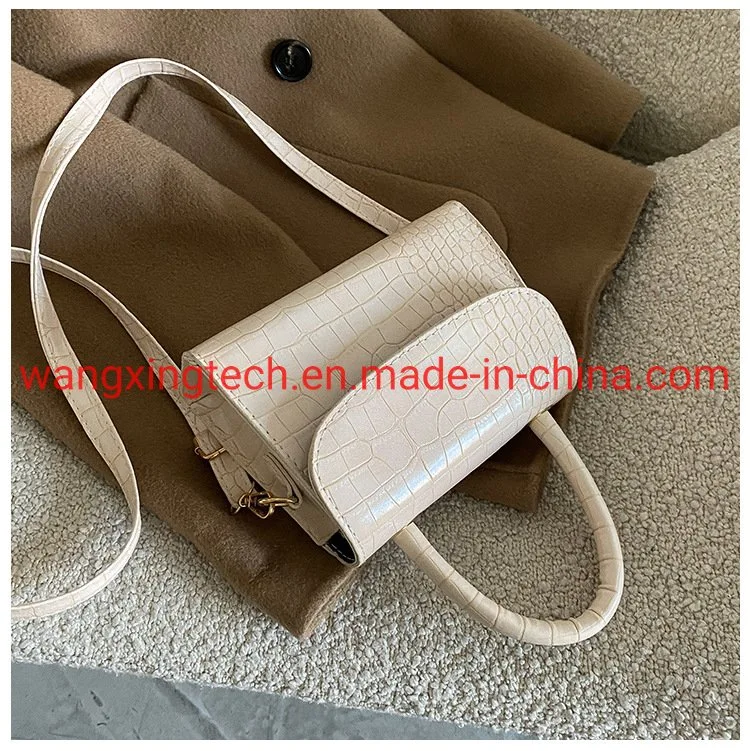 Günstige 2022 neue PU One-Shoulder Messenger Handtasche Mode einfach täglich Große Damentasche