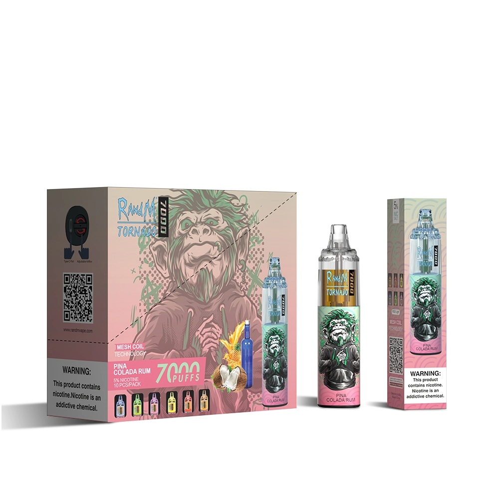 Wholesale/Supplier I Vape Randm 7000 Puffs Tornado Prefilled