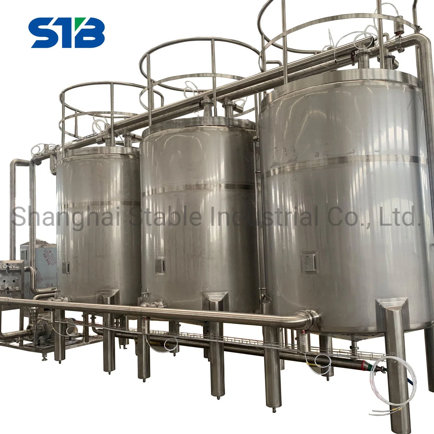 Hot Sale Flow Rate and Temperature Auto Control CIP Cleaning System Milk