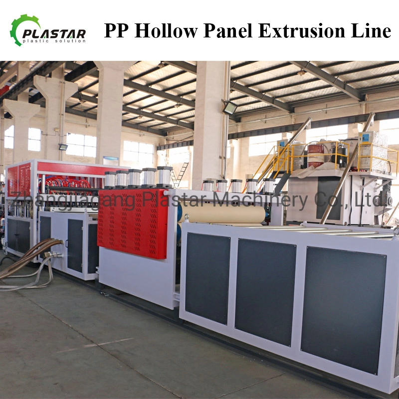 1220mm Plastic PP Co-Extrusion Construction Engineering Formwork Making Machine Line