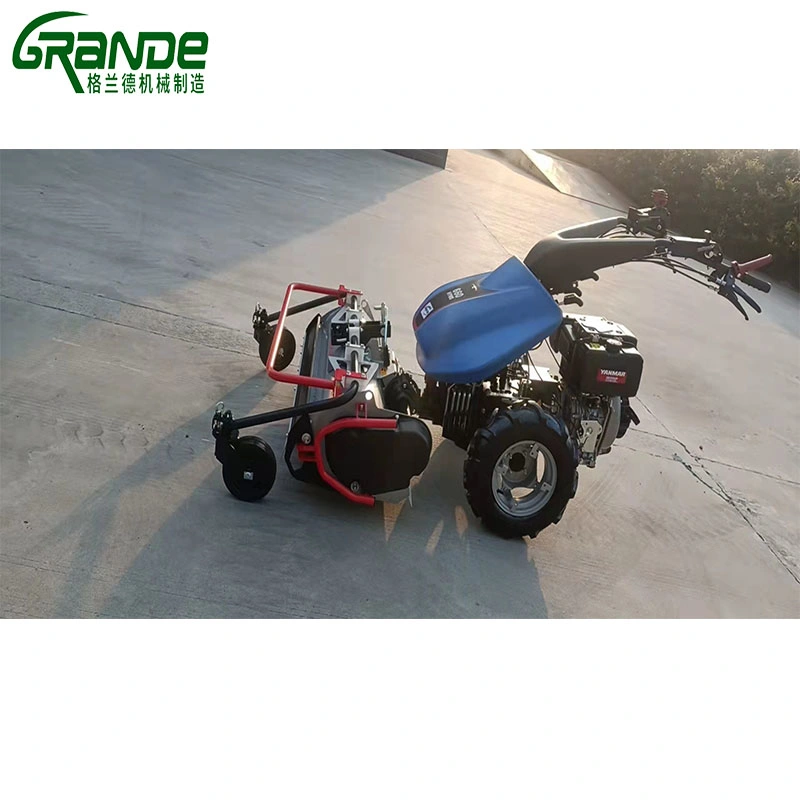 professional Diesel Engine Lawn Mower Grass Cutter Tractor Garden