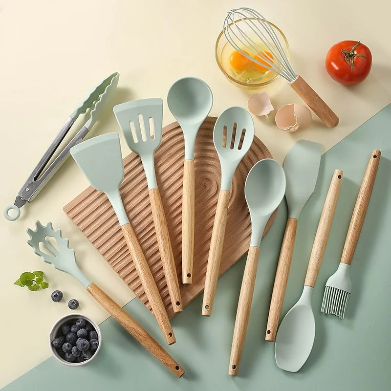 Silicone Kitchenware Set Food Grade Silicone Kitchen Utensils Manufacturer