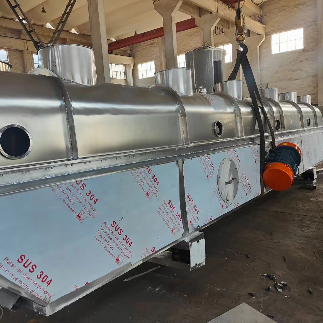 China Manufactory Carbon Steel Fluid Bed Dryer Drying Machine for Food Sea Salt