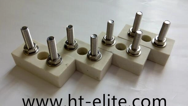 High Temperature Electric Insulating Steatite Ceramic Terminal Block