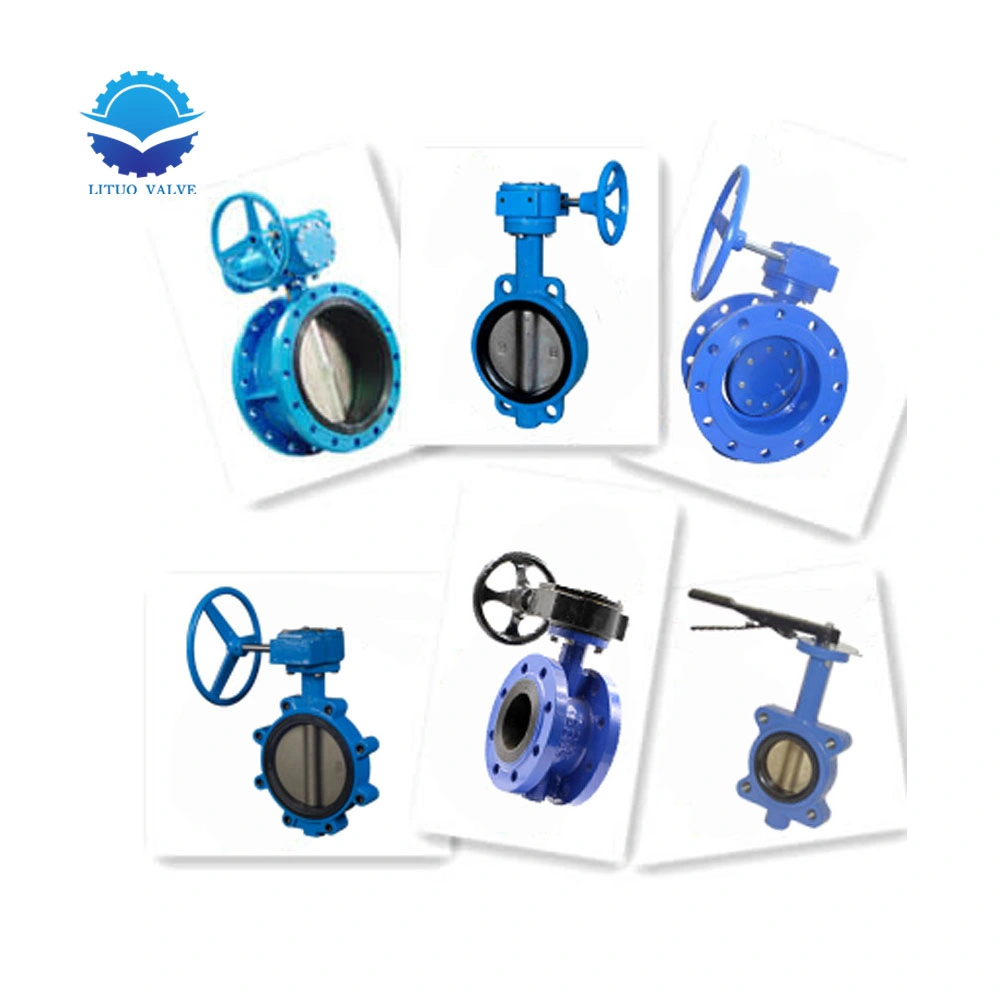 EPDM Seated CE Certified Wafer Type Butterfly Valve DN80 on Promotion