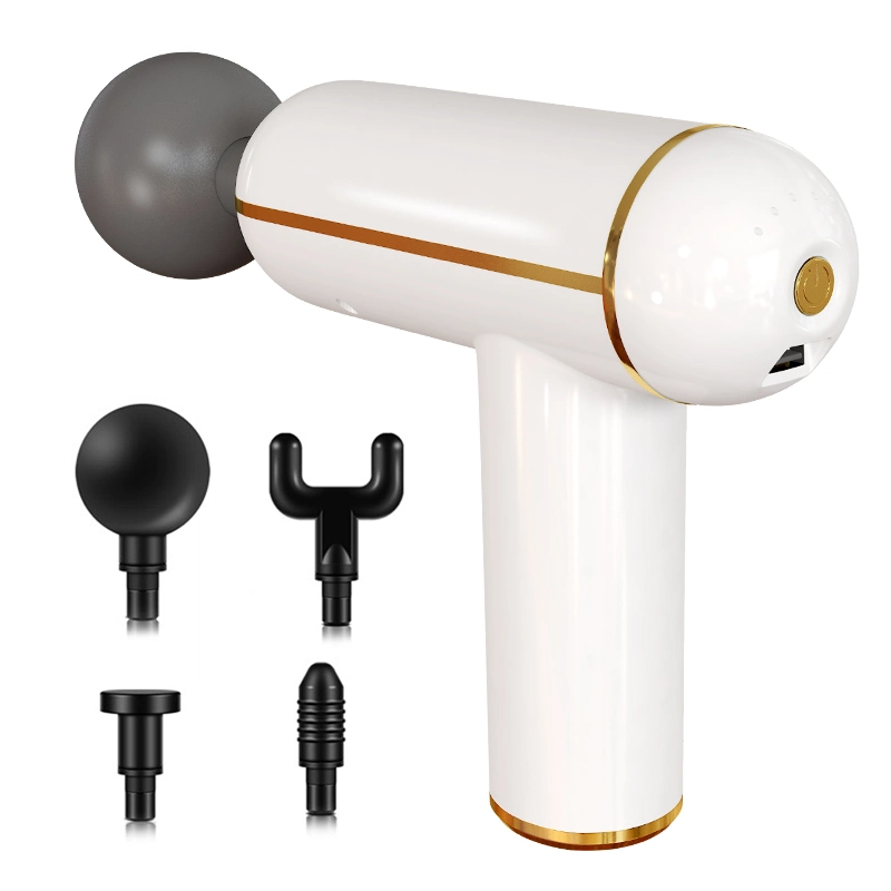 OEM Logo Customized Massage Gun Percussion Massage Gun Mini Digital Fascia Gun Body Massage Gun