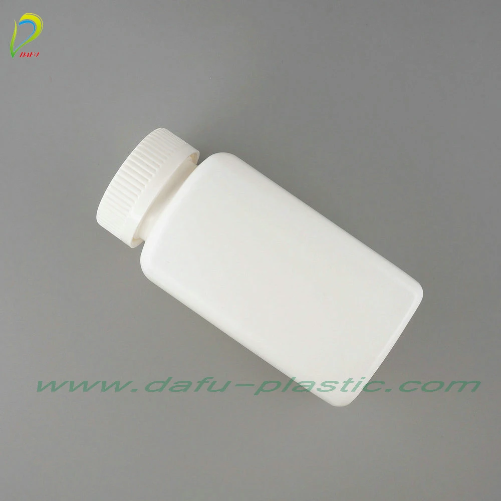HDPE 190ml Plastic Pharmaceutical Packaging Container Tablet Bottle with Cap