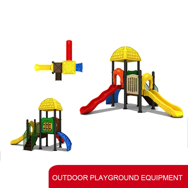 Parc d'attractions École Centre commercial Ensembles de jeux pour enfants Équipement de terrain de jeu extérieur Toboggan en plastique