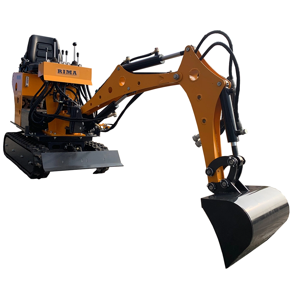 Nouveau modèle flèche orientable micro Nouveau jardin petite ferme maison Prix de la machine excavatrice chenillée Digger avec petite/mini pelle hydraulique ce