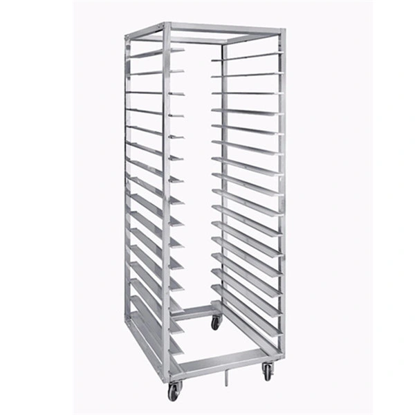 Commercial Stainless Steel Sheet Breand Bun Pan Tray Oven Baking Trolley Rack