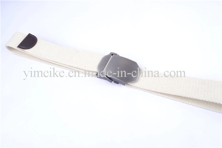 Original Factory OEM Durable Buckle Classical Casual Men Canvas Fabric Belt