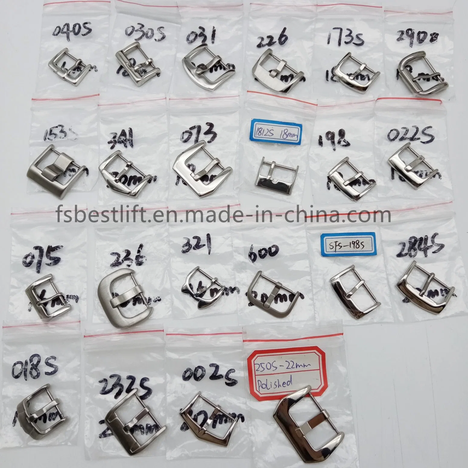 Stainless Steel Buckle Metal Buckle K023s Steel Color