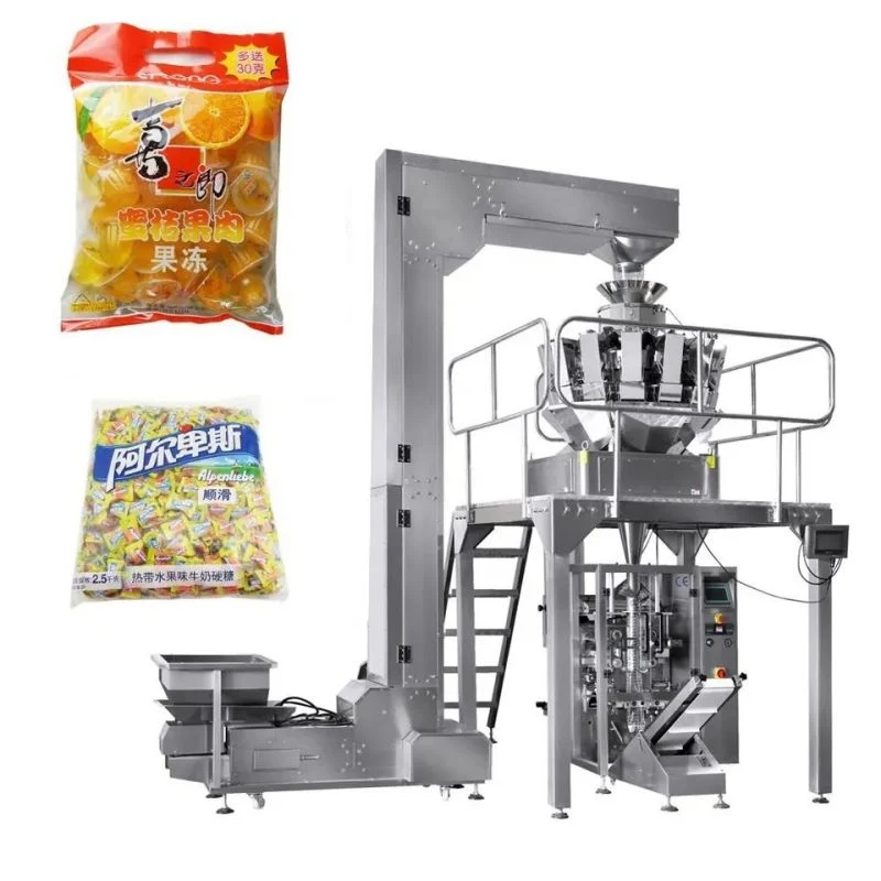 Hot Selling Automatic Candy Chocolate Jelly Quantitative Weighing Packaging System Manufacturer