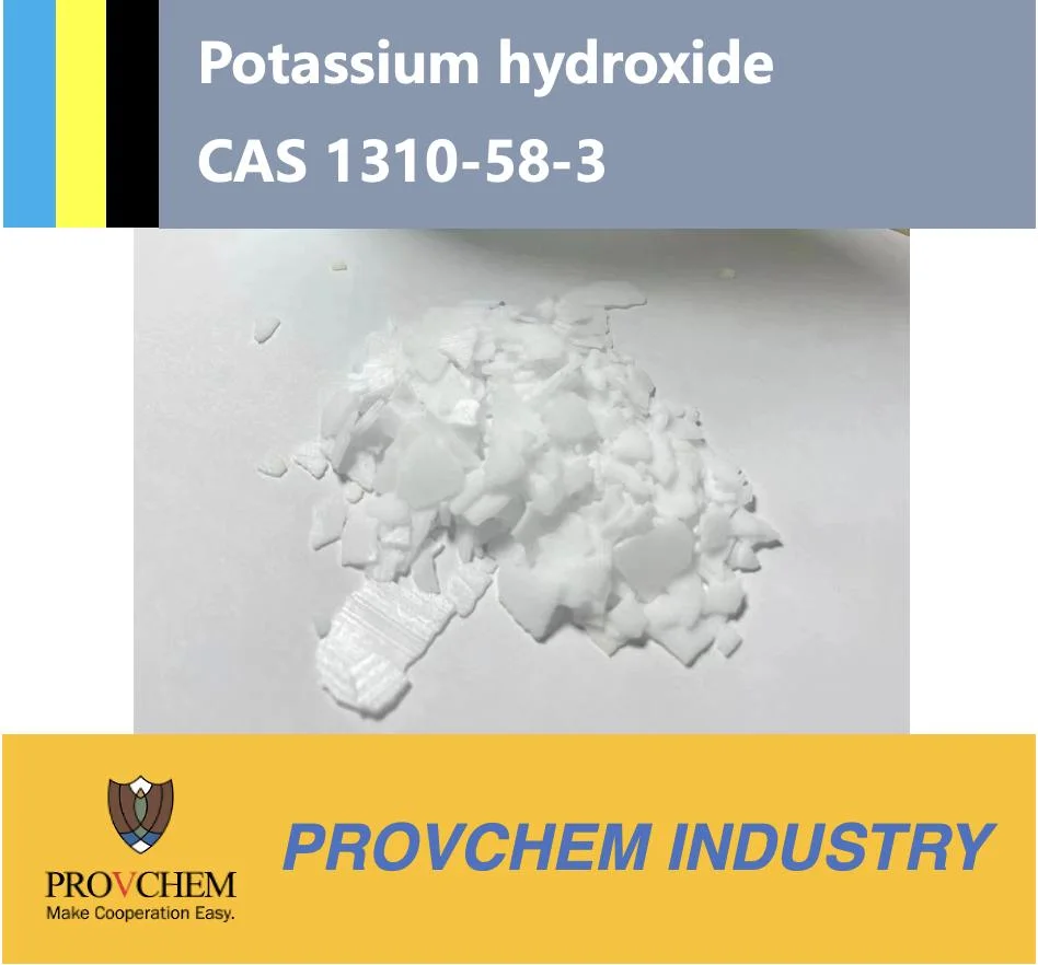 High Quality 90% KOH Potassium Hydroxide CAS 1310-58-3