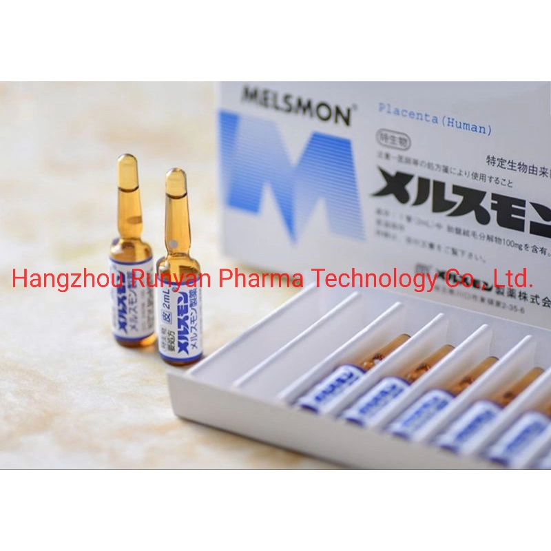 Inyección Melsmon la placenta humana 2ml originalmente Japón