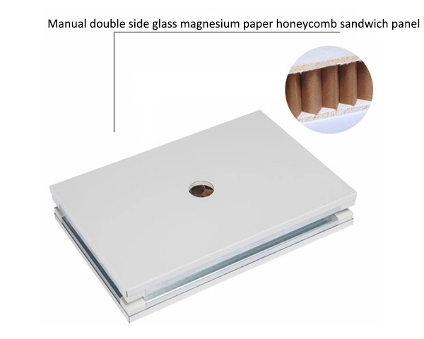 Bajo Precio garantizado calidad Manual aluminio Honeycomb Panel Sandwich pared Para salas limpias