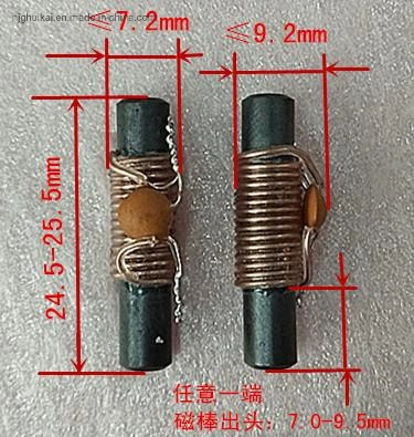 8.2MHz 5X25 pour les EE de ferrite EAS RF Système (82CB610-T1-B)