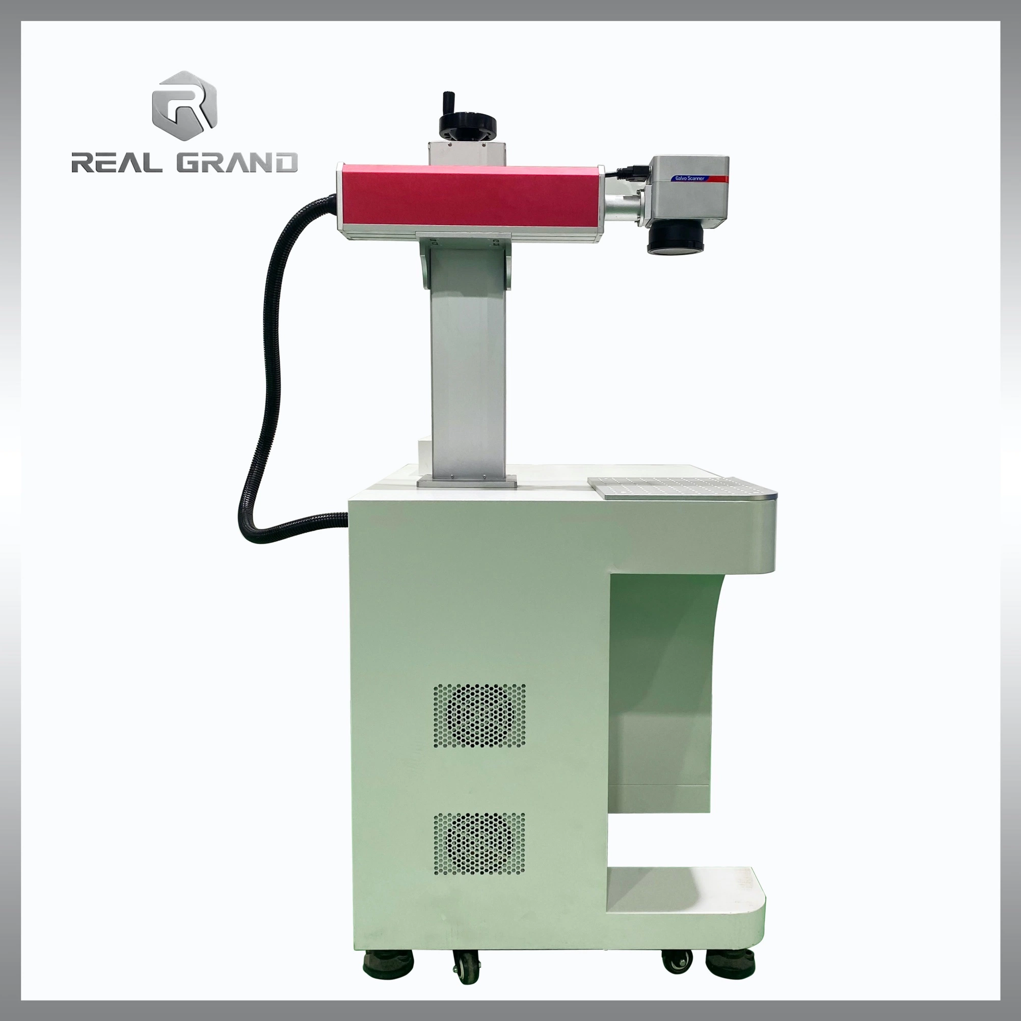 High quality/High cost performance  20W Laser Fiber Marking Machine Logo Maker Machine for Metal Nameplate