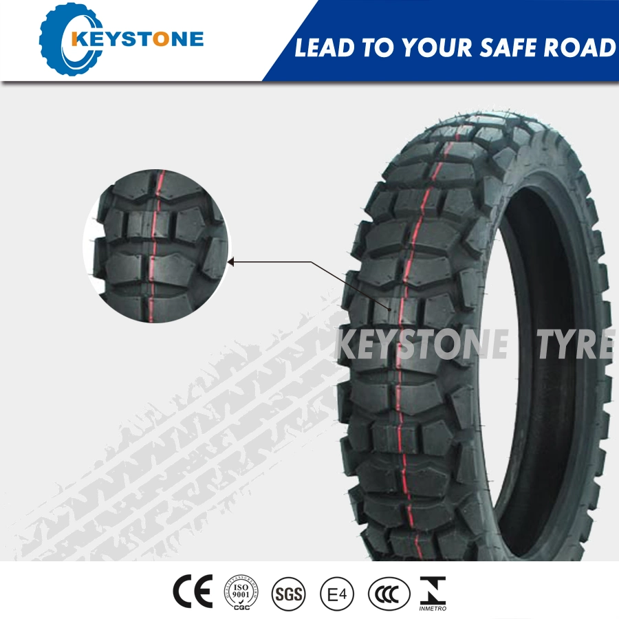 E-MARK Certificated Touring/Sports Motorcycle Tyre with High Mileage and High Grip 120/80-18