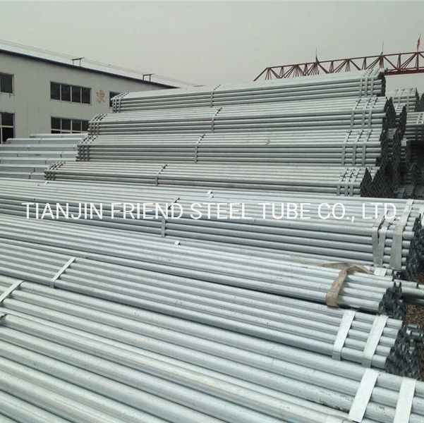 Iron Steel ASTM BS Standard Gas Transport Galvanized Steel Pipe