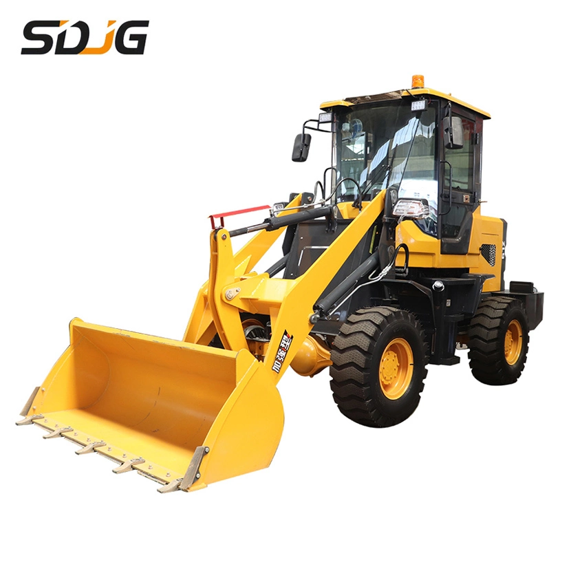 Original Factory Construction Machinery CE EPA 600kg 1 Ton 2ton 3ton Front Bucket Used Towable Backhoe 4WD Wheel Loader with Good Price for Sale