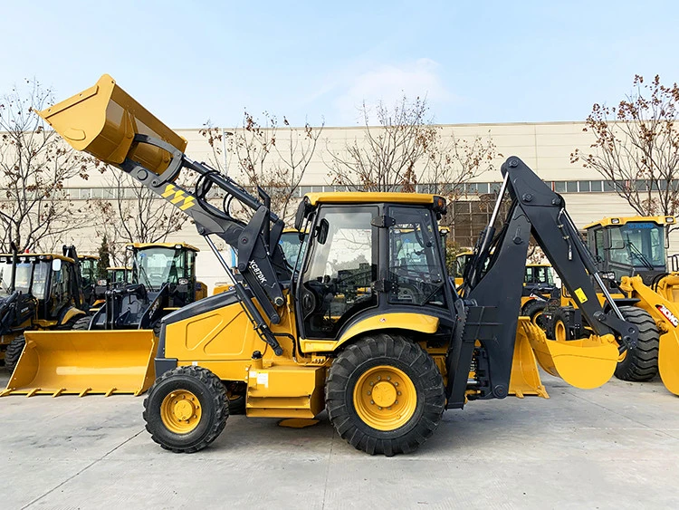 Xuzhou Factory Mini Backhoe Loader Xc870K with Weichai Deutz Engine and Extended Arm