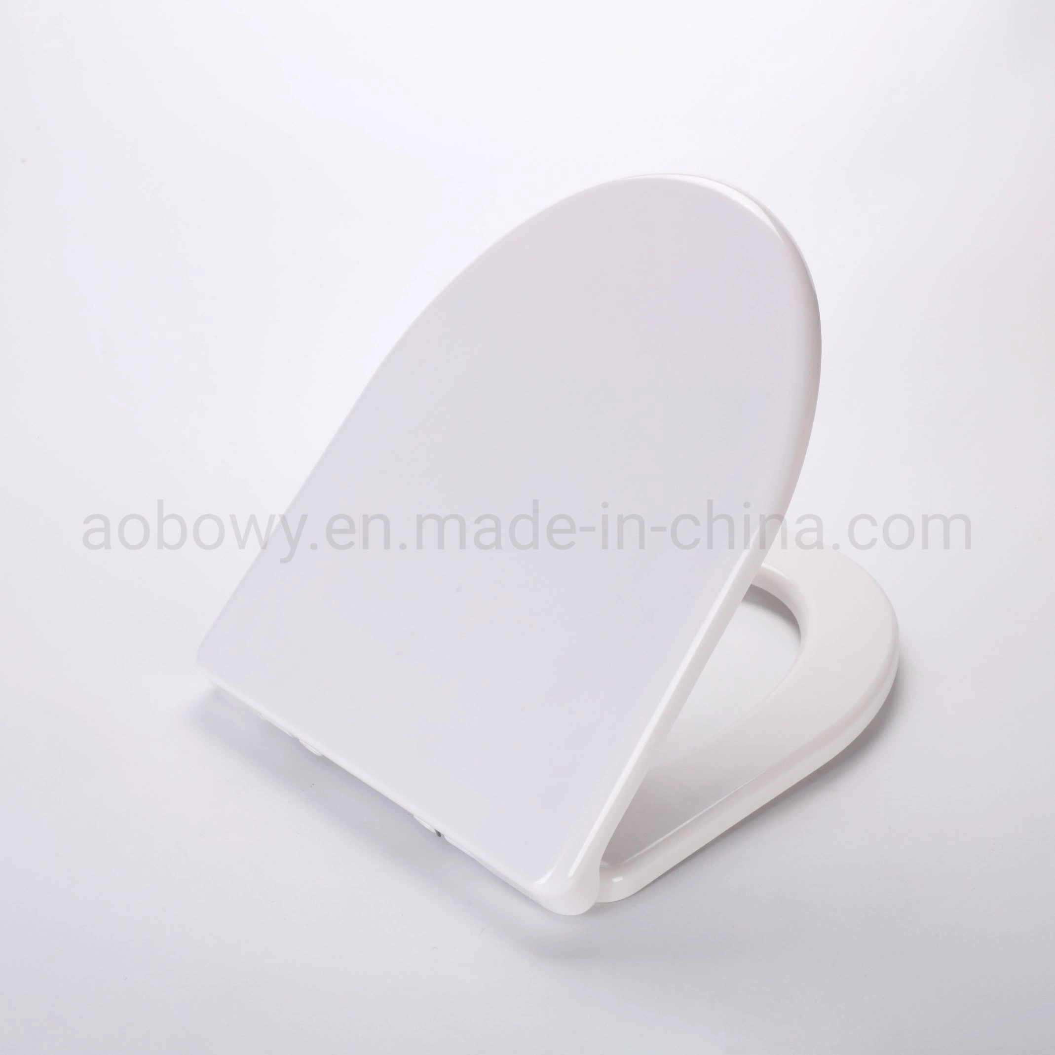 Best Selling Close Front White UF Plastic Soft Close Toilet Seat Cover