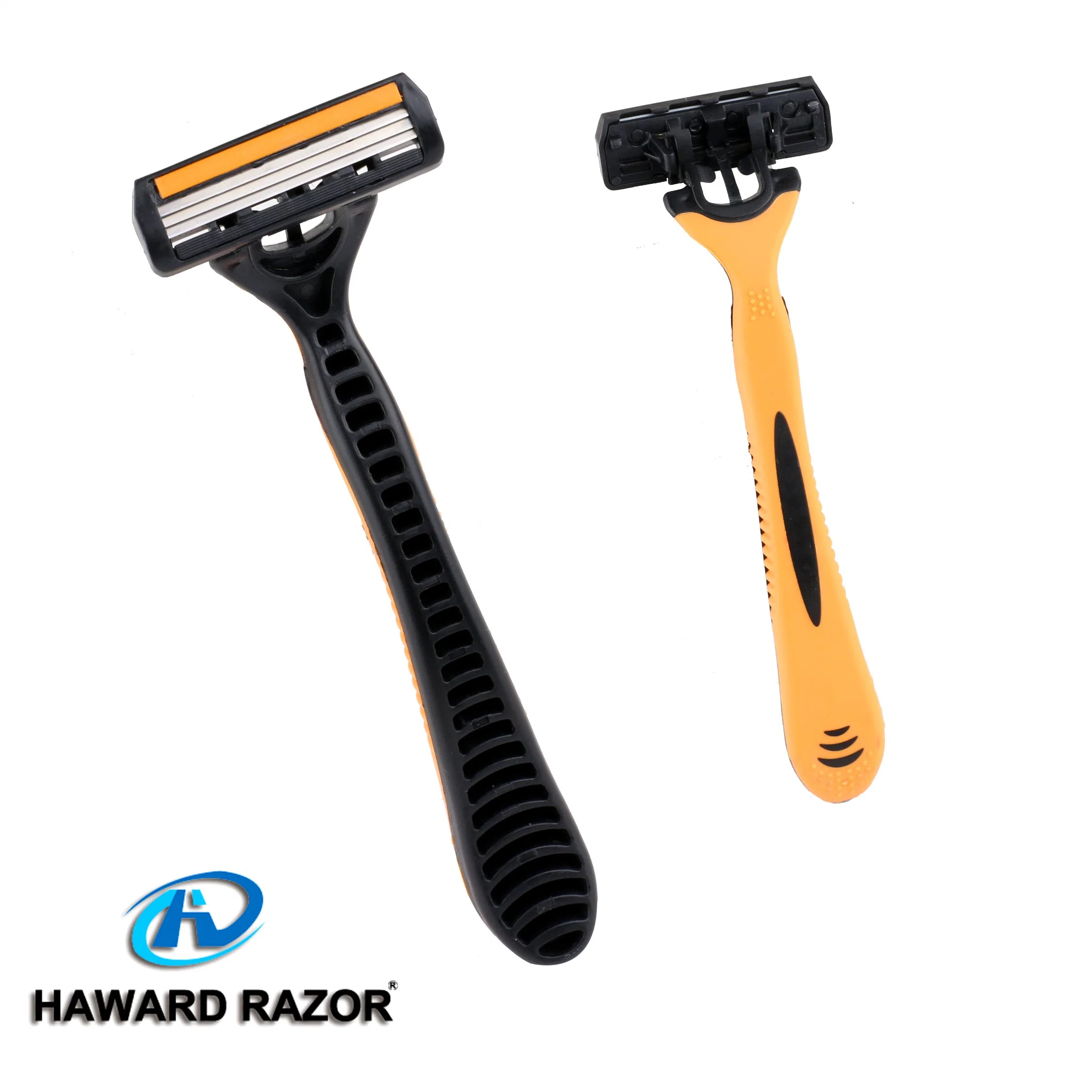 D318L 3 lâmina de barbear descartáveis Razor com Aloe Vera Faixa de Lubrificação