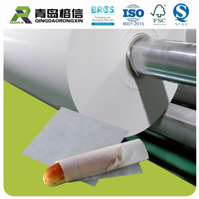 Environment Friendly Burger Packaging Paper PE Coated Paper Raw Material